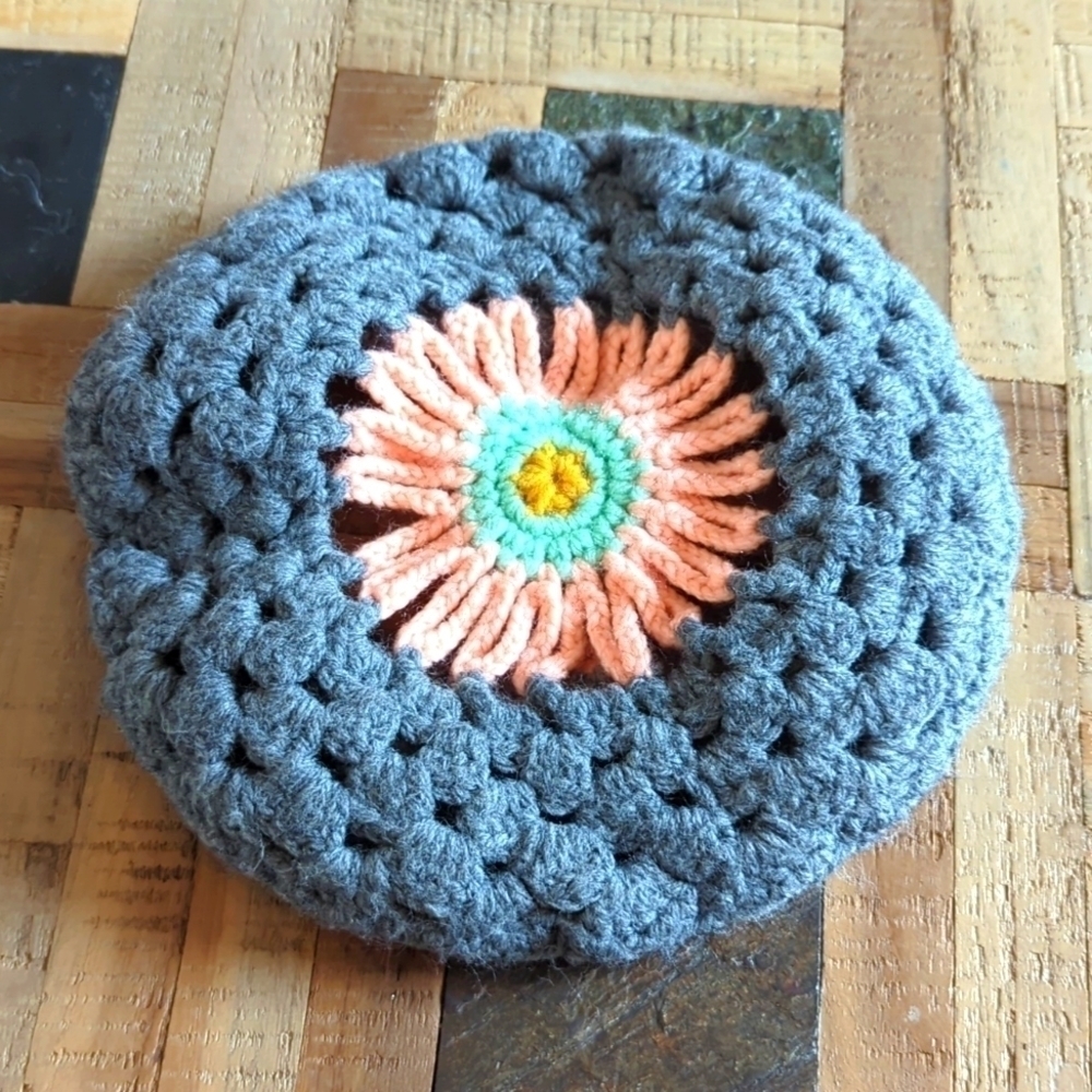 Knit Bonnet Hat